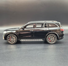 Load image into Gallery viewer, Explorafind 2021 Mercedes-Benz GLS 63 Black 1:24 Die Cast Car