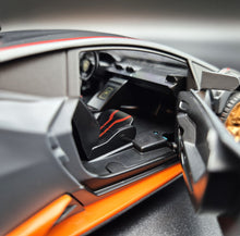Load image into Gallery viewer, Explorafind 2022 Lamborghini Huracan STO Matte Grey 1:24 Die Cast Car