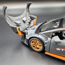 Load image into Gallery viewer, Explorafind 2022 Lamborghini Huracan STO Matte Grey 1:24 Die Cast Car