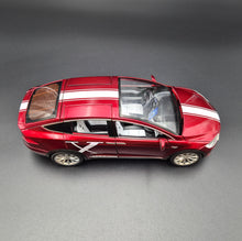 Load image into Gallery viewer, Explorafind 2020 Tesla Model X Red 1:24 Die Cast Car
