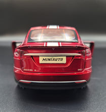Load image into Gallery viewer, Explorafind 2020 Tesla Model X Red 1:24 Die Cast Car