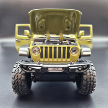 Load image into Gallery viewer, Explorafind 2020 Jeep Wrangler Rubicon Green 1:20 Die Cast Car