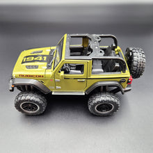 Load image into Gallery viewer, Explorafind 2020 Jeep Wrangler Rubicon Green 1:20 Die Cast Car