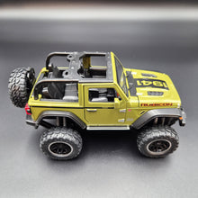 Load image into Gallery viewer, Explorafind 2020 Jeep Wrangler Rubicon Green 1:20 Die Cast Car