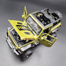 Load image into Gallery viewer, Explorafind 2020 Jeep Wrangler Rubicon Green 1:20 Die Cast Car