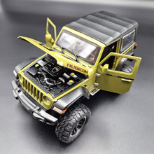 Load image into Gallery viewer, Explorafind 2020 Jeep Wrangler Rubicon Green 1:20 Die Cast Car