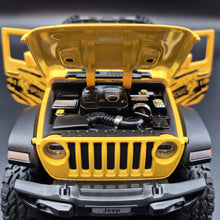 Load image into Gallery viewer, Explorafind 2020 Jeep Wrangler Rubicon Yellow 1:20 Die Cast Car