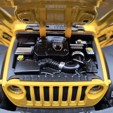 Load image into Gallery viewer, Explorafind 2020 Jeep Wrangler Rubicon Yellow 1:20 Die Cast Car