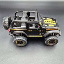 Load image into Gallery viewer, Explorafind 2020 Jeep Wrangler Rubicon Black 1:20 Die Cast Car