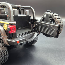 Load image into Gallery viewer, Explorafind 2020 Jeep Wrangler Rubicon Black 1:20 Die Cast Car