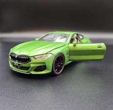 Load image into Gallery viewer, Explorafind 2023 BMW M8 840 Series Coupe Green 1:24 Die Cast Car