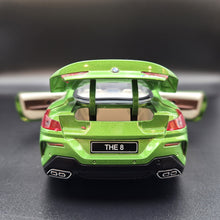 Load image into Gallery viewer, Explorafind 2023 BMW M8 840 Series Coupe Green 1:24 Die Cast Car