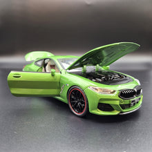 Load image into Gallery viewer, Explorafind 2023 BMW M8 840 Series Coupe Green 1:24 Die Cast Car