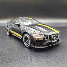 Load image into Gallery viewer, Explorafind 2021 Mercedes-Benz AMG GT63 Satin Black 1:24 Die Cast Car