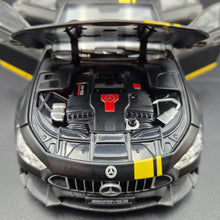Load image into Gallery viewer, Explorafind 2021 Mercedes-Benz AMG GT63 Satin Black 1:24 Die Cast Car