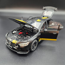 Load image into Gallery viewer, Explorafind 2021 Mercedes-Benz AMG GT63 Satin Black 1:24 Die Cast Car