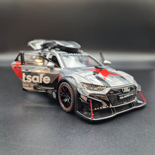 Load image into Gallery viewer, Explorafind 2021 Audi RS6 Wagon Grey Camouflage 1:24 Die Cast Car