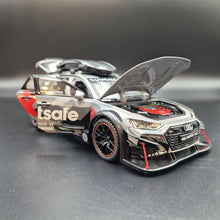 Load image into Gallery viewer, Explorafind 2021 Audi RS6 Wagon Grey Camouflage 1:24 Die Cast Car