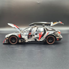 Load image into Gallery viewer, Explorafind 2021 Audi RS6 Wagon Grey Camouflage 1:24 Die Cast Car