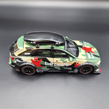 Load image into Gallery viewer, Explorafind 2021 Audi RS6 Wagon Green Camouflage 1:24 Die Cast Car