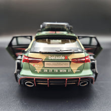 Load image into Gallery viewer, Explorafind 2021 Audi RS6 Wagon Green Camouflage 1:24 Die Cast Car