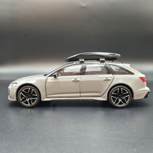 Load image into Gallery viewer, Explorafind 2022 Audi RS6 Avant Grey 1:24 Die Cast Car