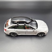 Load image into Gallery viewer, Explorafind 2022 Audi RS6 Avant Grey 1:24 Die Cast Car