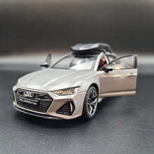 Load image into Gallery viewer, Explorafind 2022 Audi RS6 Avant Grey 1:24 Die Cast Car