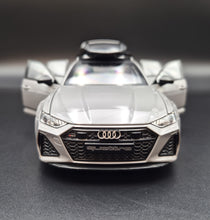 Load image into Gallery viewer, Explorafind 2022 Audi RS6 Avant Grey 1:24 Die Cast Car