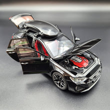 Load image into Gallery viewer, Explorafind 2022 Audi RS6 Avant Black 1:24 Die Cast Car
