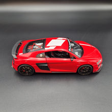 Load image into Gallery viewer, Explorafind 2020 Audi R8 V10 Red 1:24 Die Cast Car