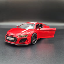 Load image into Gallery viewer, Explorafind 2020 Audi R8 V10 Red 1:24 Die Cast Car