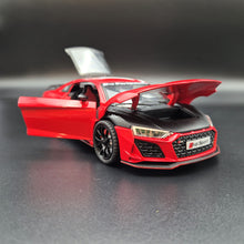 Load image into Gallery viewer, Explorafind 2020 Audi R8 V10 Red 1:24 Die Cast Car