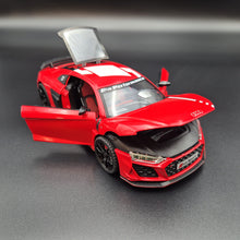 Load image into Gallery viewer, Explorafind 2020 Audi R8 V10 Red 1:24 Die Cast Car
