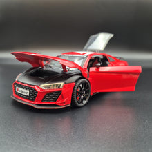 Load image into Gallery viewer, Explorafind 2020 Audi R8 V10 Red 1:24 Die Cast Car