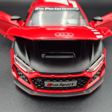 Load image into Gallery viewer, Explorafind 2020 Audi R8 V10 Red 1:24 Die Cast Car