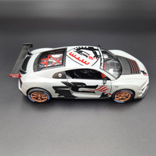 Load image into Gallery viewer, Explorafind 2020 Audi R8 V10 Matte Light Grey 1:24 Die Cast Car