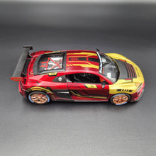 Load image into Gallery viewer, Explorafind 2020 Audi R8 V10 Red/Gold 1:24 Die Cast Car