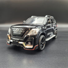 Load image into Gallery viewer, Explorafind 2023 Nissan Patrol Black 1:24 Die Cast Car