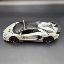 Load image into Gallery viewer, Explorafind 2023 Lamborghini Aventador SVJ 63 Satin Grey 1:24 Die Cast Car