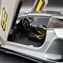 Load image into Gallery viewer, Explorafind 2023 Lamborghini Aventador SVJ 63 Satin Grey 1:24 Die Cast Car