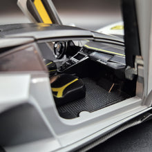 Load image into Gallery viewer, Explorafind 2023 Lamborghini Aventador SVJ 63 Satin Grey 1:24 Die Cast Car