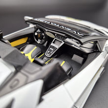 Load image into Gallery viewer, Explorafind 2023 Lamborghini Aventador SVJ 63 Satin Grey 1:24 Die Cast Car