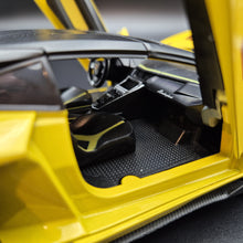 Load image into Gallery viewer, Explorafind 2023 Lamborghini Aventador SVJ 63 Yellow 1:24 Die Cast Car
