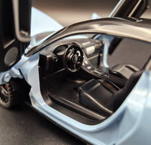 Load image into Gallery viewer, Explorafind 2023 Maserati MC20 Sky Blue 1:24 Die Cast Car