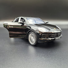 Load image into Gallery viewer, Explorafind 2018 Porsche Cayenne S Black 1:24 Die Cast Car