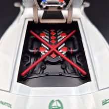 Load image into Gallery viewer, Explorafind 2023 Lamborghini Countach LPI 800-4 Dubai Police White 1:24 Die Cast Police Car