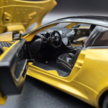 Load image into Gallery viewer, Explorafind 2023 Aston Martin DBS Coupe Yellow 1:24 Die Cast Car