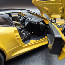 Load image into Gallery viewer, Explorafind 2023 Aston Martin DBS Coupe Yellow 1:24 Die Cast Car