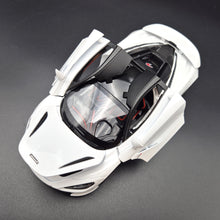 Load image into Gallery viewer, Explorafind 2023 McLaren 720S White 1:24 Die Cast Car